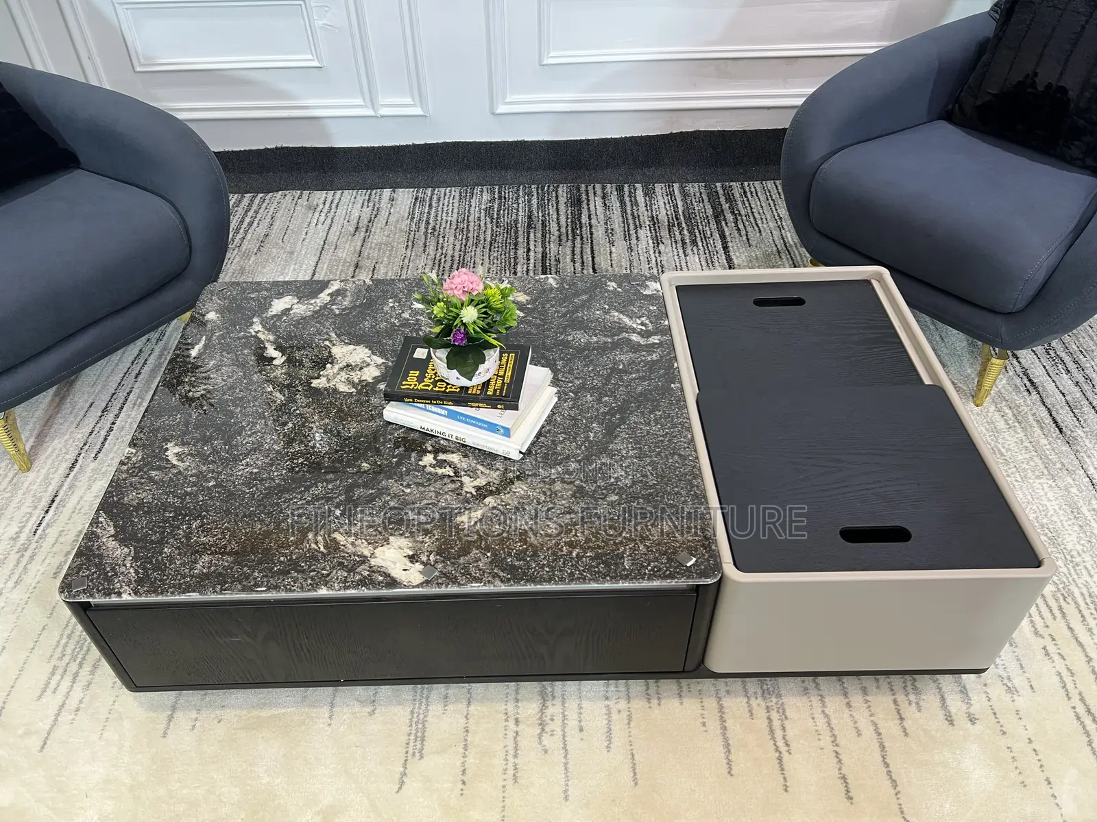 Marble Pinnacle Center Table