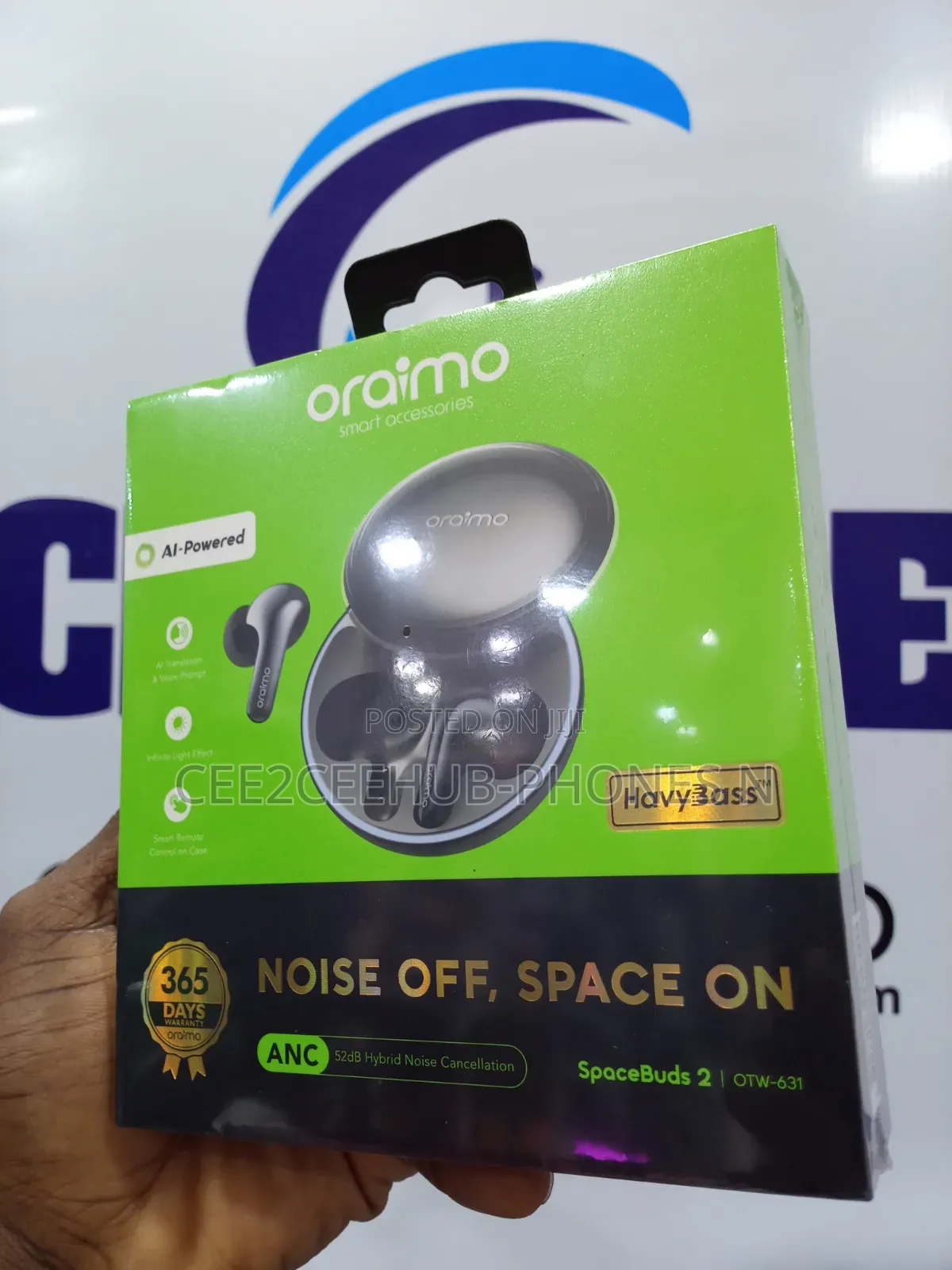 Oraimo Space Buds 2 Anc Ai Powered