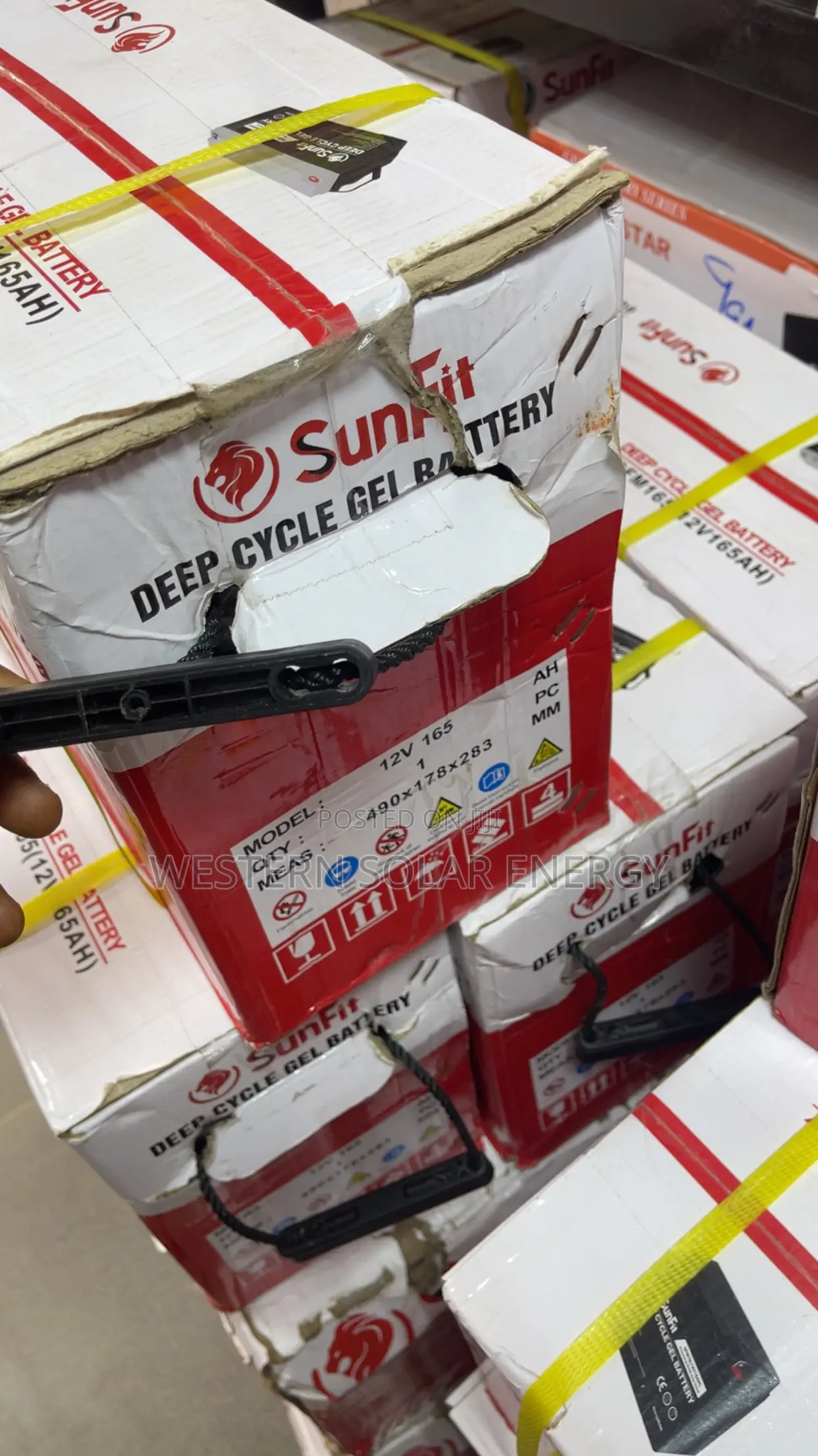 Sunfit Battery 12v 165ah
