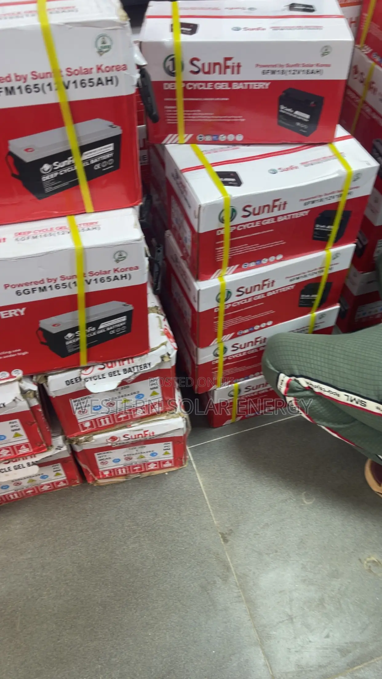 Sunfit Battery 12v 165ah