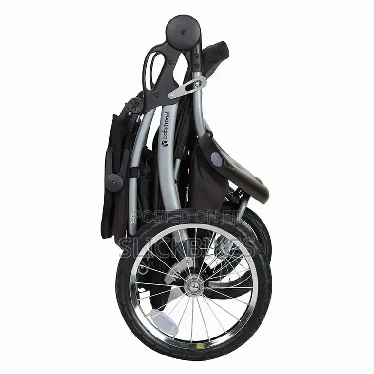 Baby Trend Expedition Double Jogger Stroller With Lockable Front Wheel