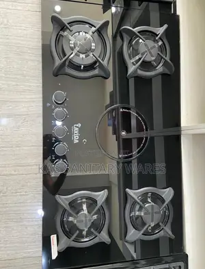 5-burner Built-in Gas Hob With Wok Burner