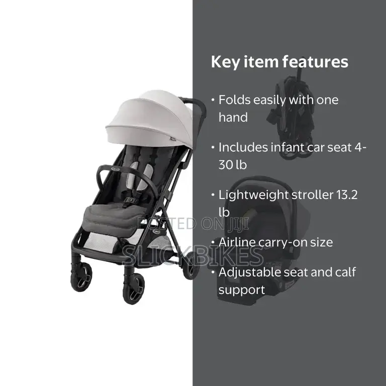 Graco Ready2jet Travel System, Haines, Grey