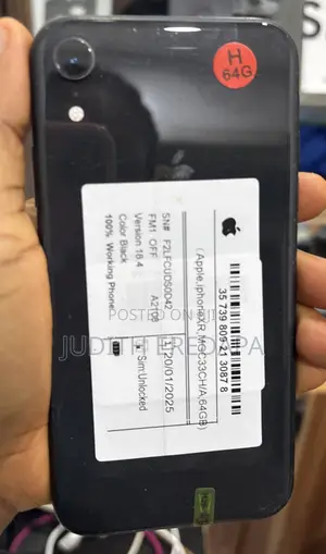 Apple iPhone XR 64 GB Black