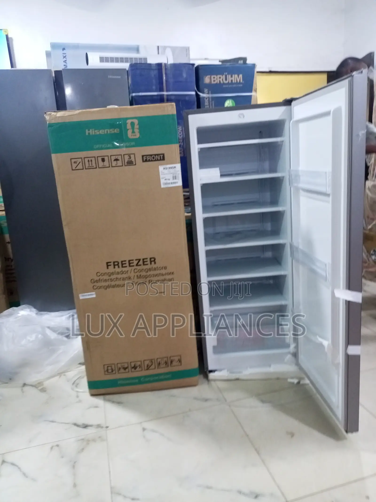 Hisense 190l Upright Freezer With Spacious Interior