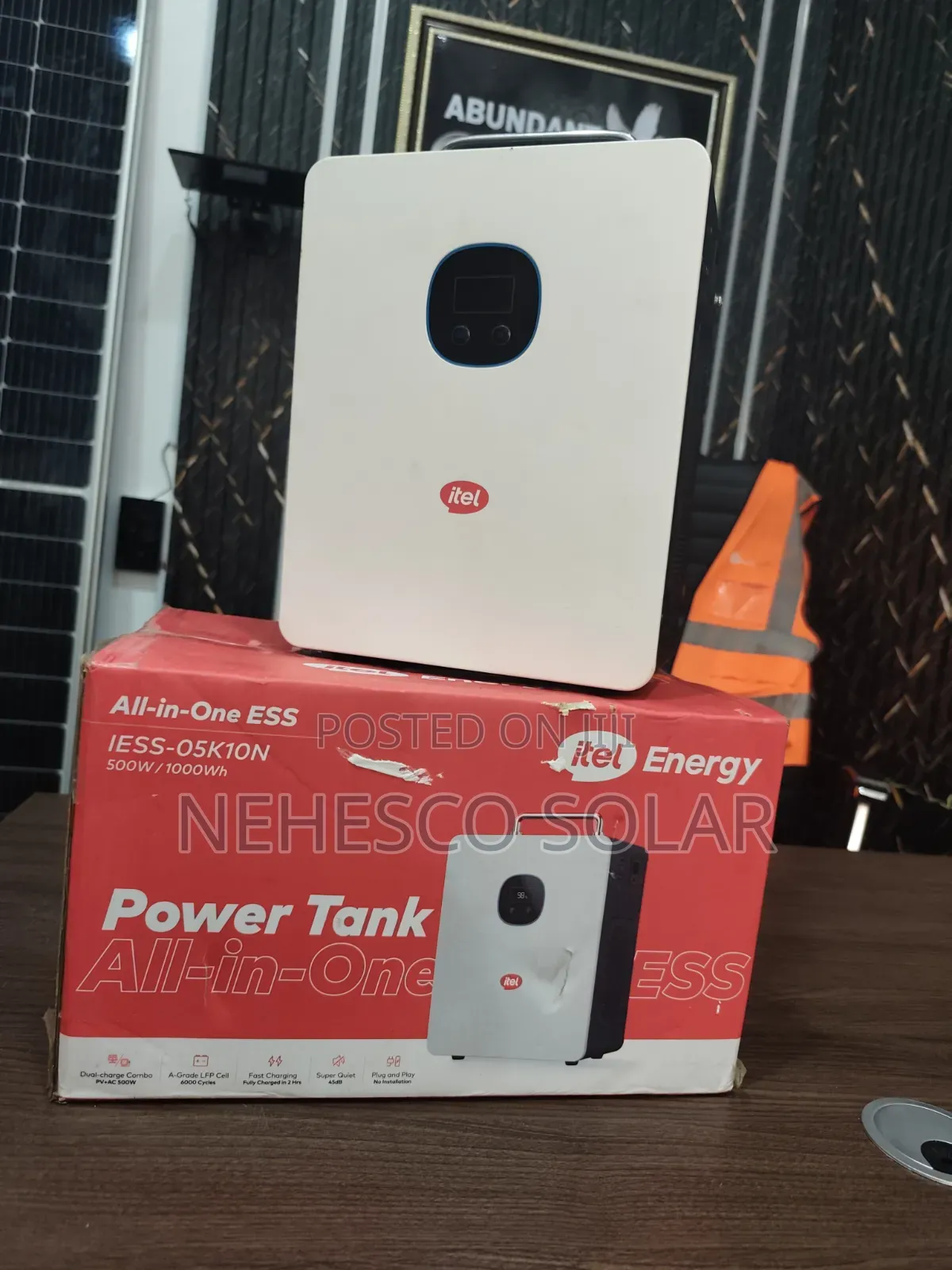 Portable Itel Energy Solution for Students Professionals