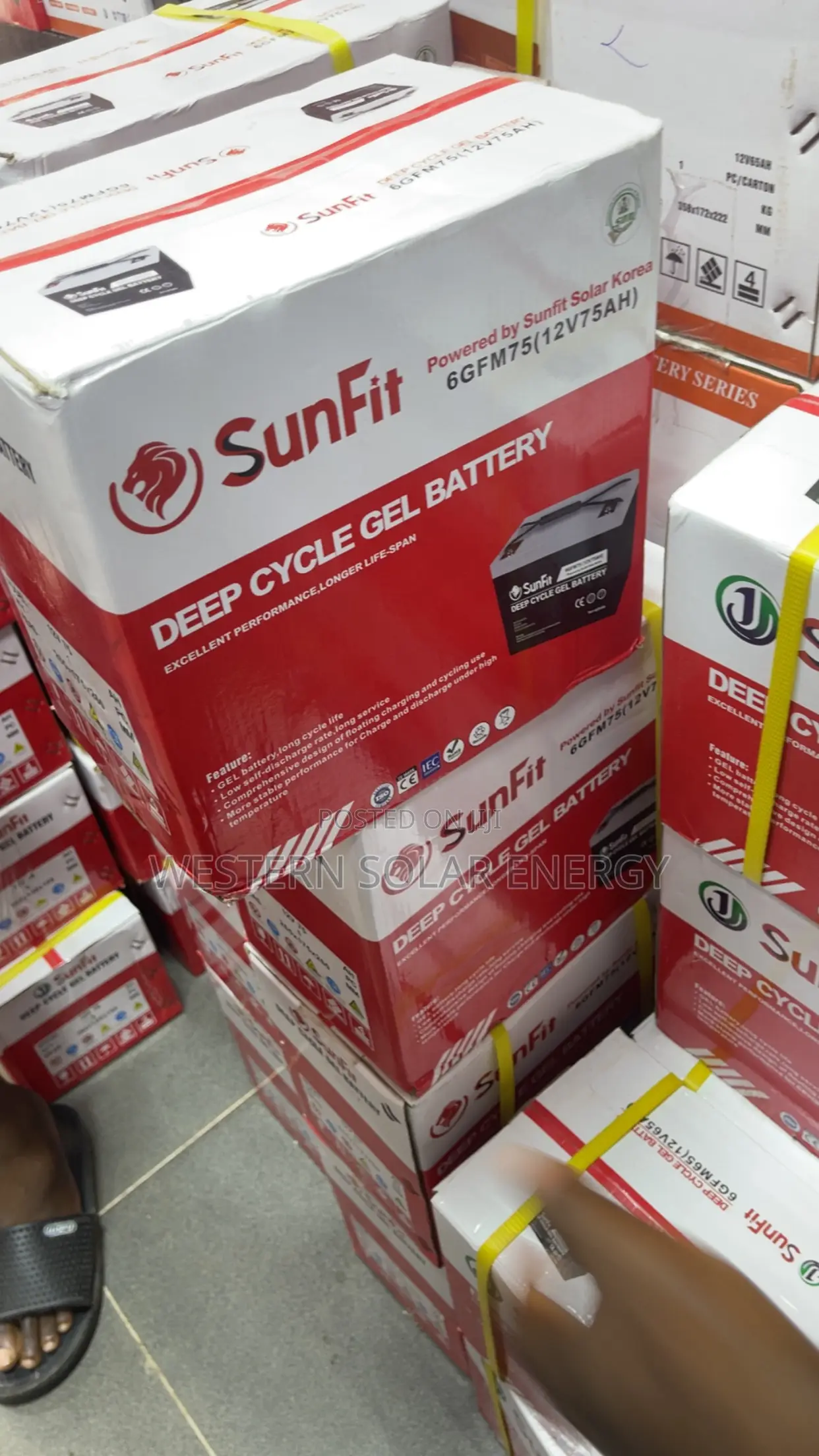 Sunfit 75ah 12v Battery