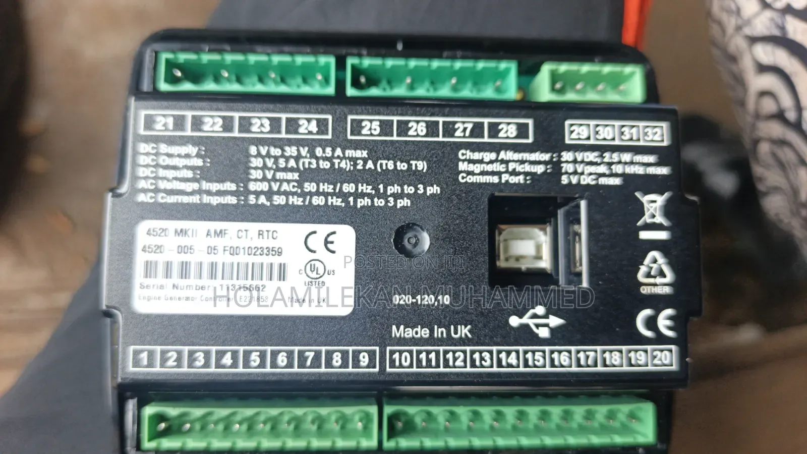 Deep Sea Electronics Dse4520 Mkii