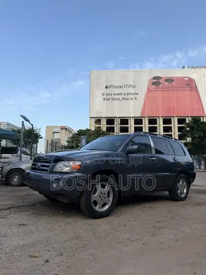 Toyota Highlander V6 2006 Blue