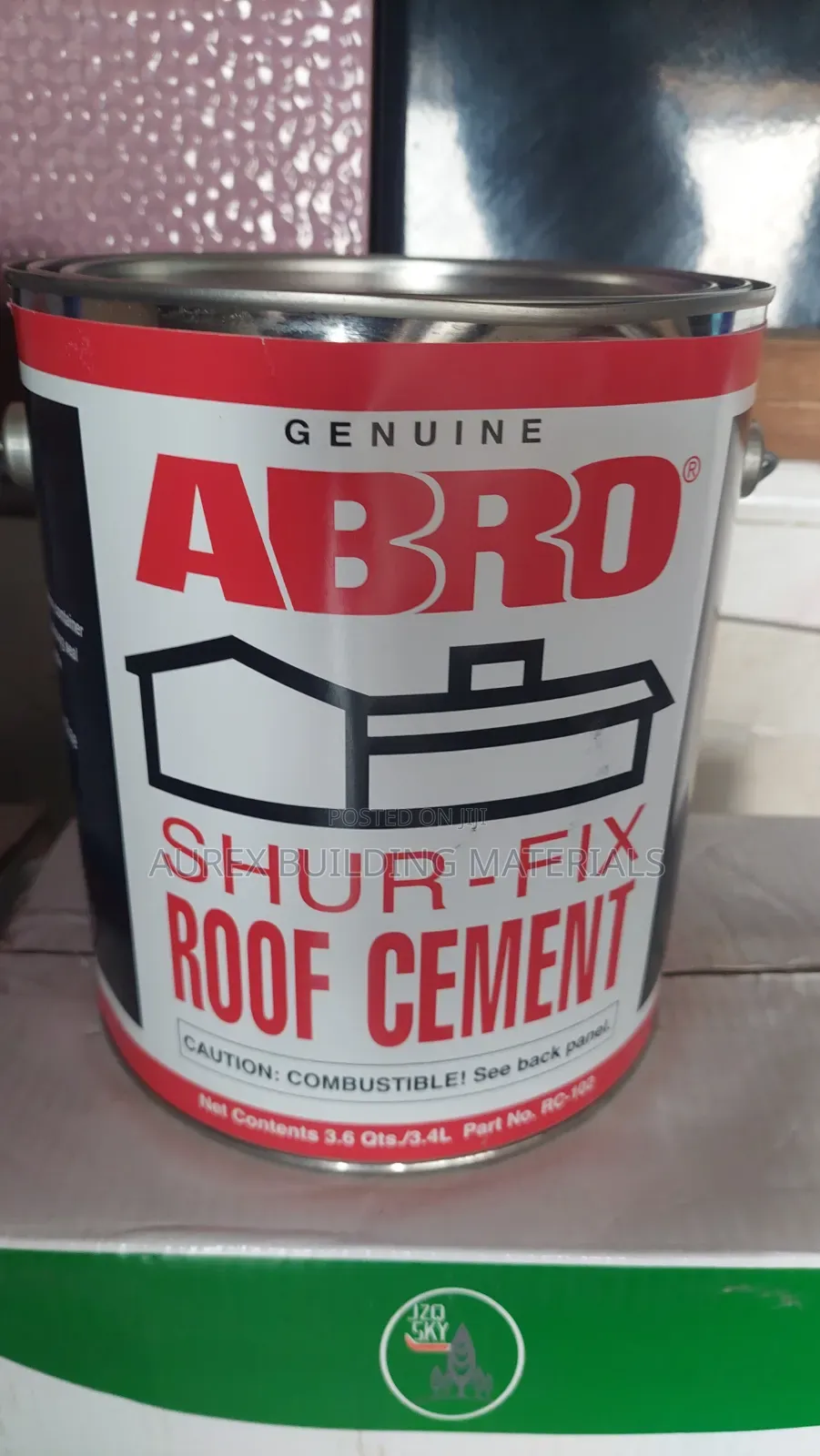 Abro Shur Fix Proof Cement 3.4l