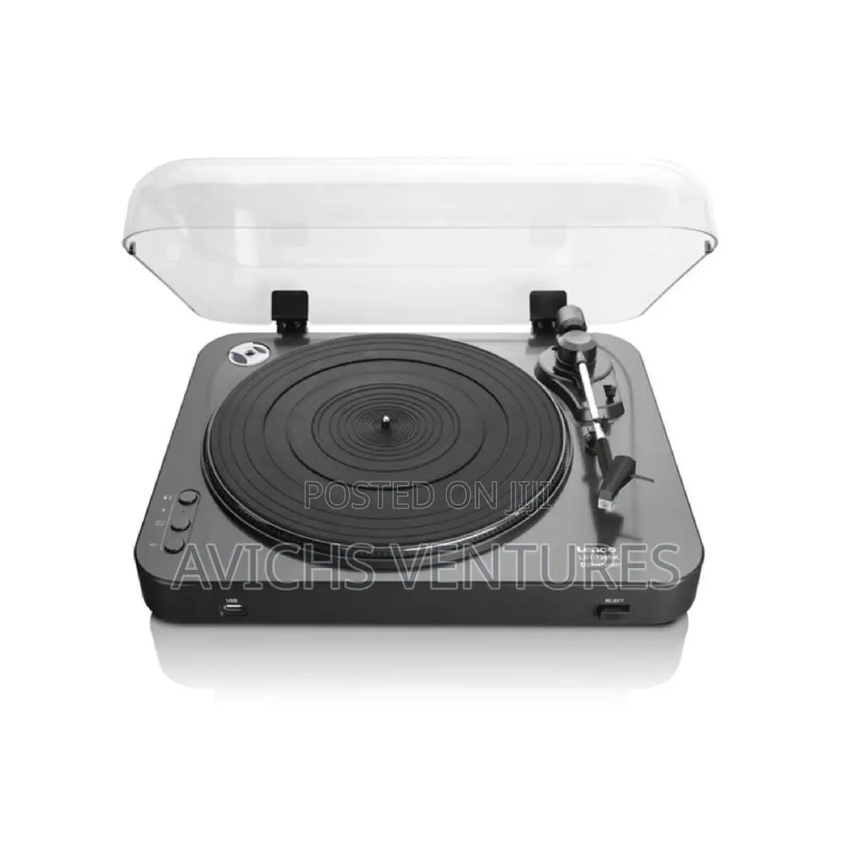 Lenco LBT-120 Turntable With Direct Encoding Bluetooth - Black