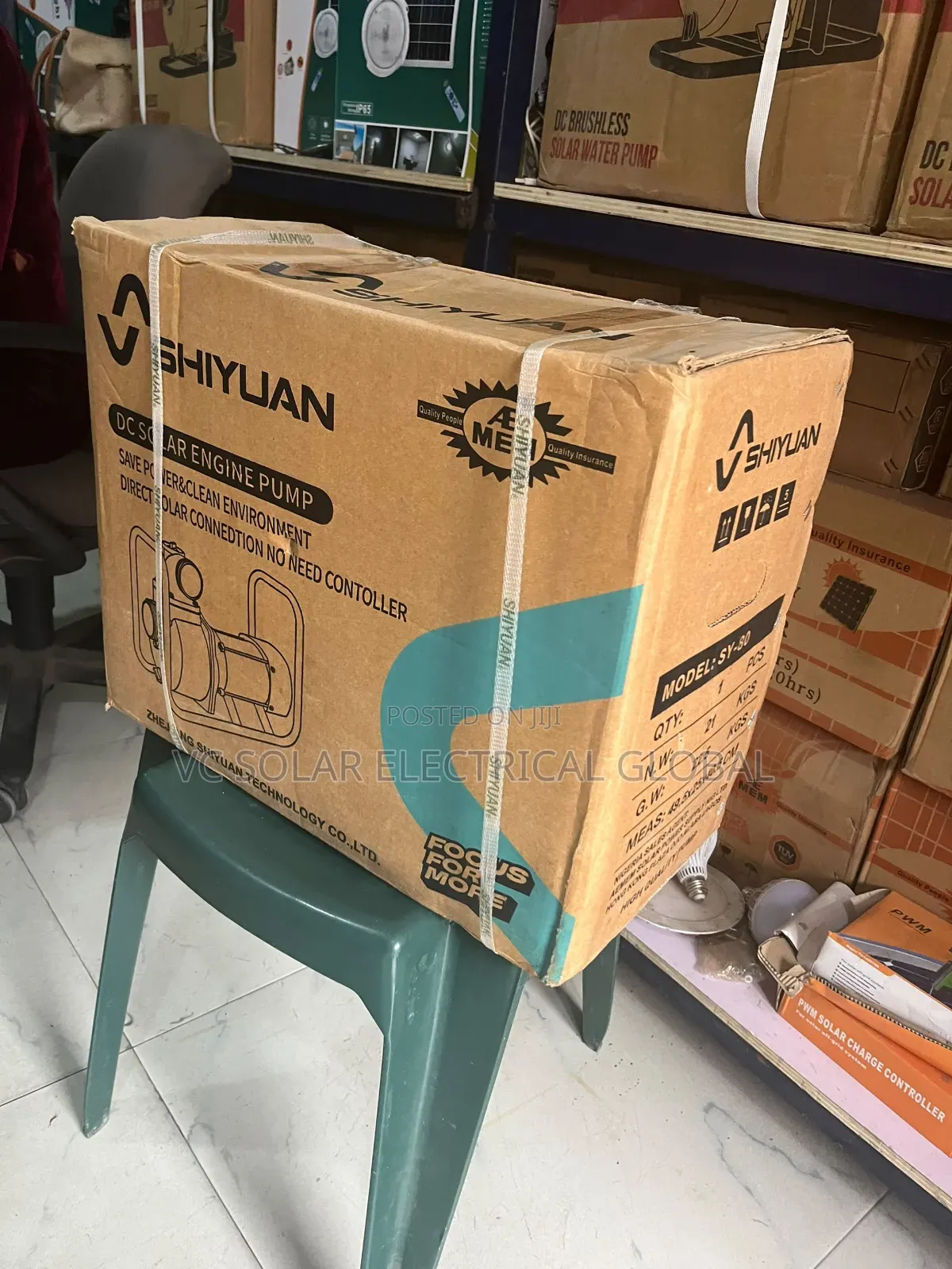 Shiyuan Dc Solar Engine Pump – Reliable Water Pumping Solution