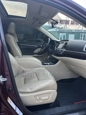 Toyota Highlander Limited V6 4x4 (3.5L 6cyl 6A) 2016 Black