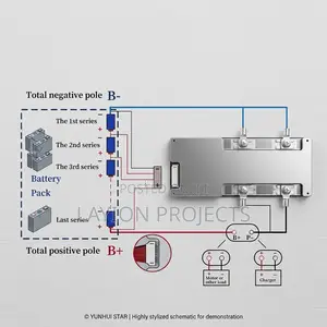 High-Quality 7s 80a BMS for Li-Ion Battery Pack