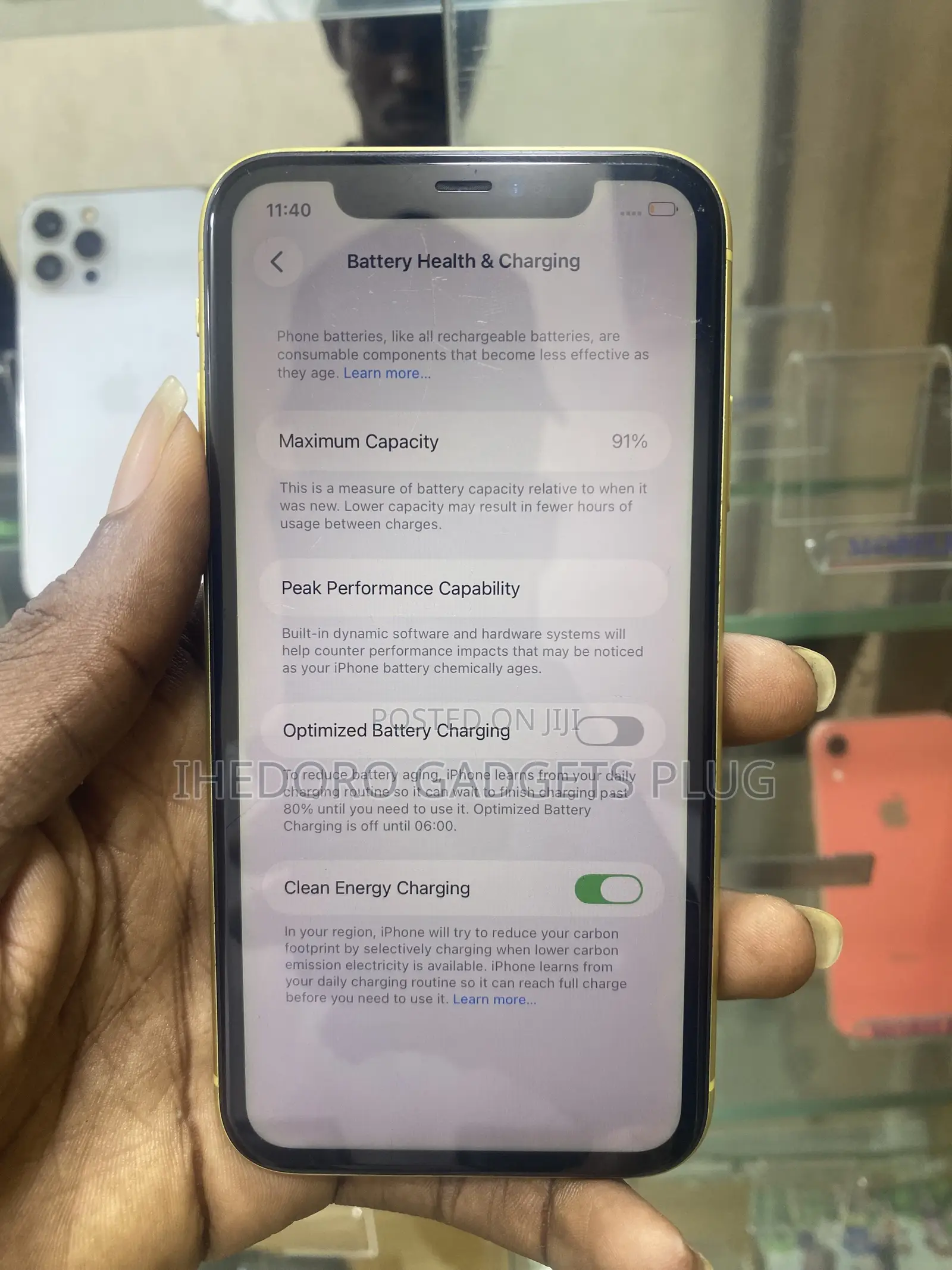 Apple iPhone 11 64 GB Yellow
