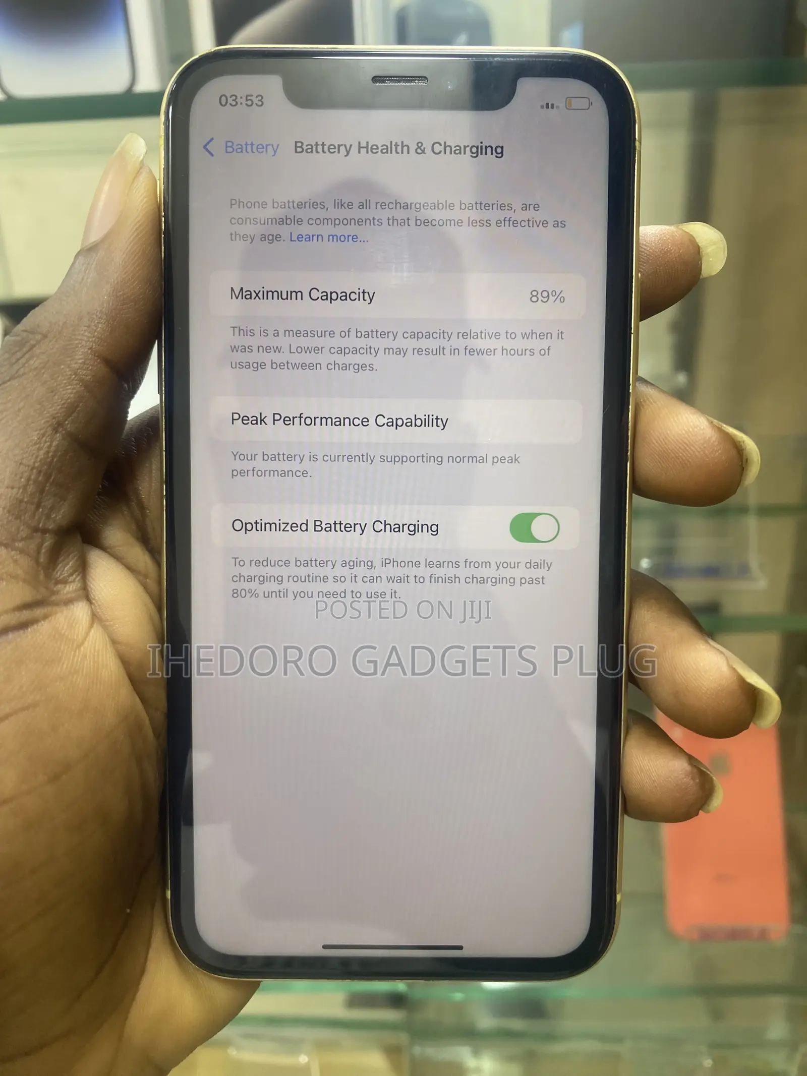 Apple iPhone XR 64 GB Yellow