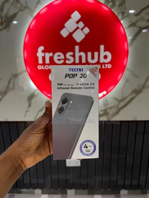 New Tecno Pop 20 64 GB Black
