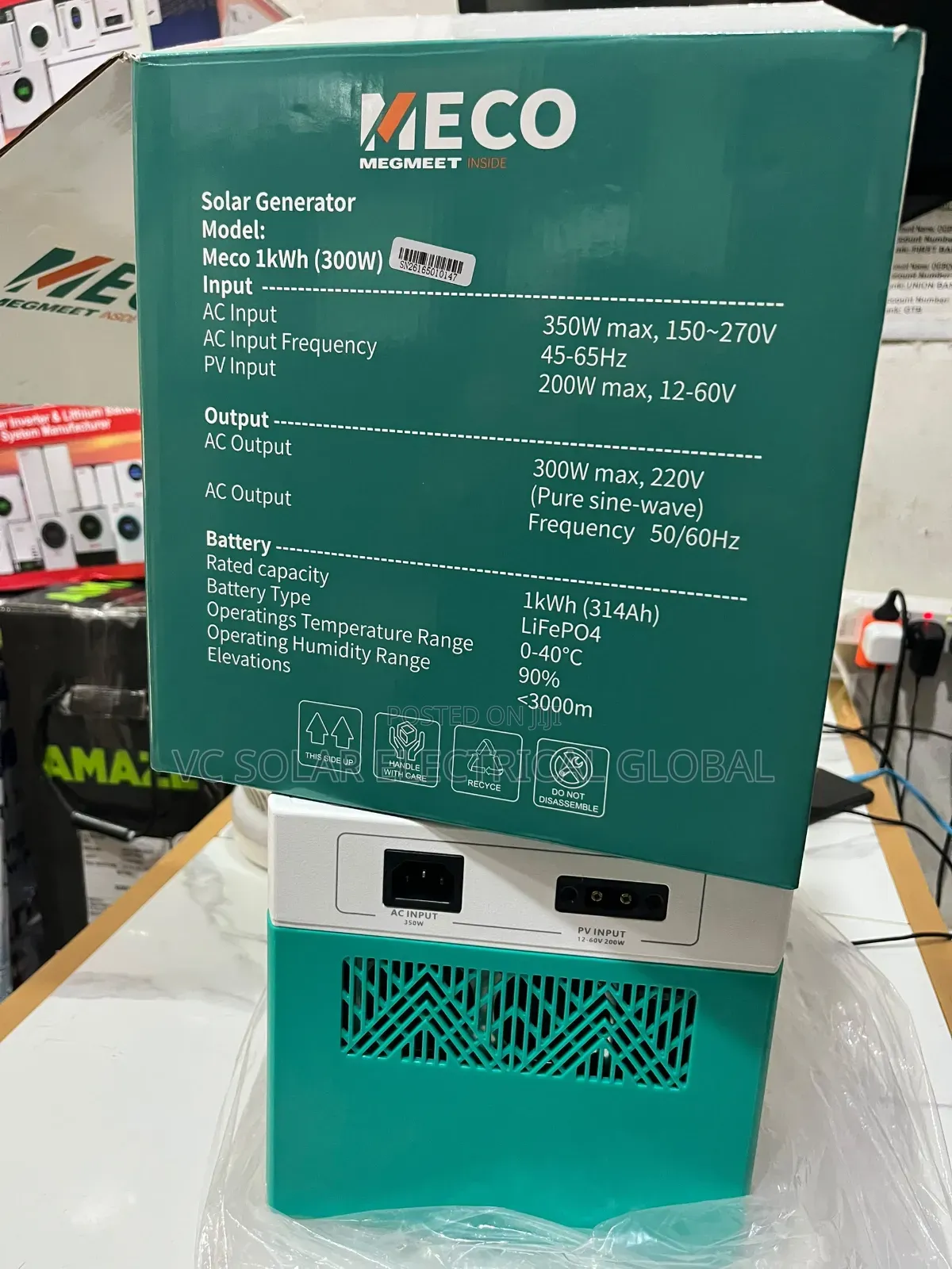 Meco 1kwh Solar Generator (300w)