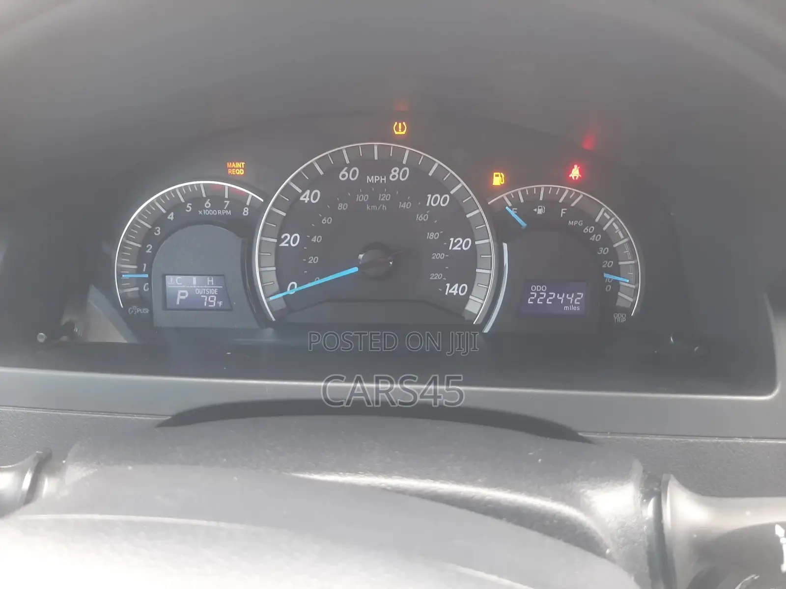 Toyota Camry 2012 Red
