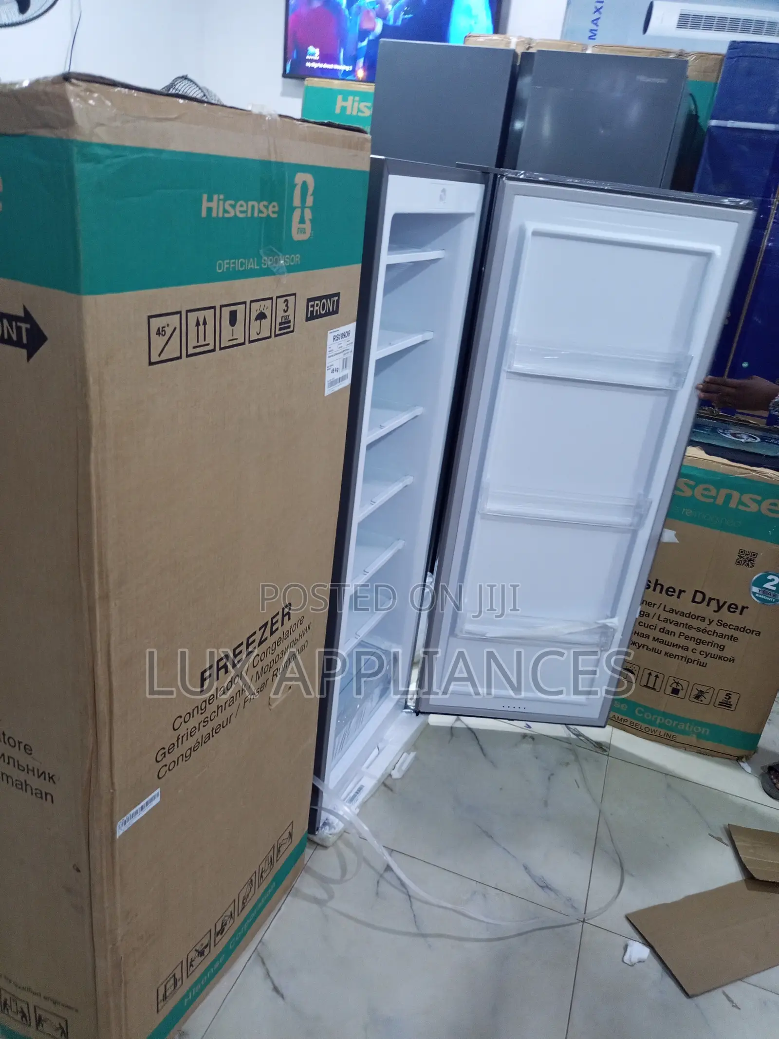 Hisense 190l Upright Freezer With Easy Temperature Adjustment