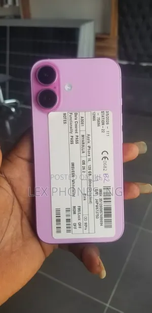 Apple iPhone 16 Plus 128 GB Pink