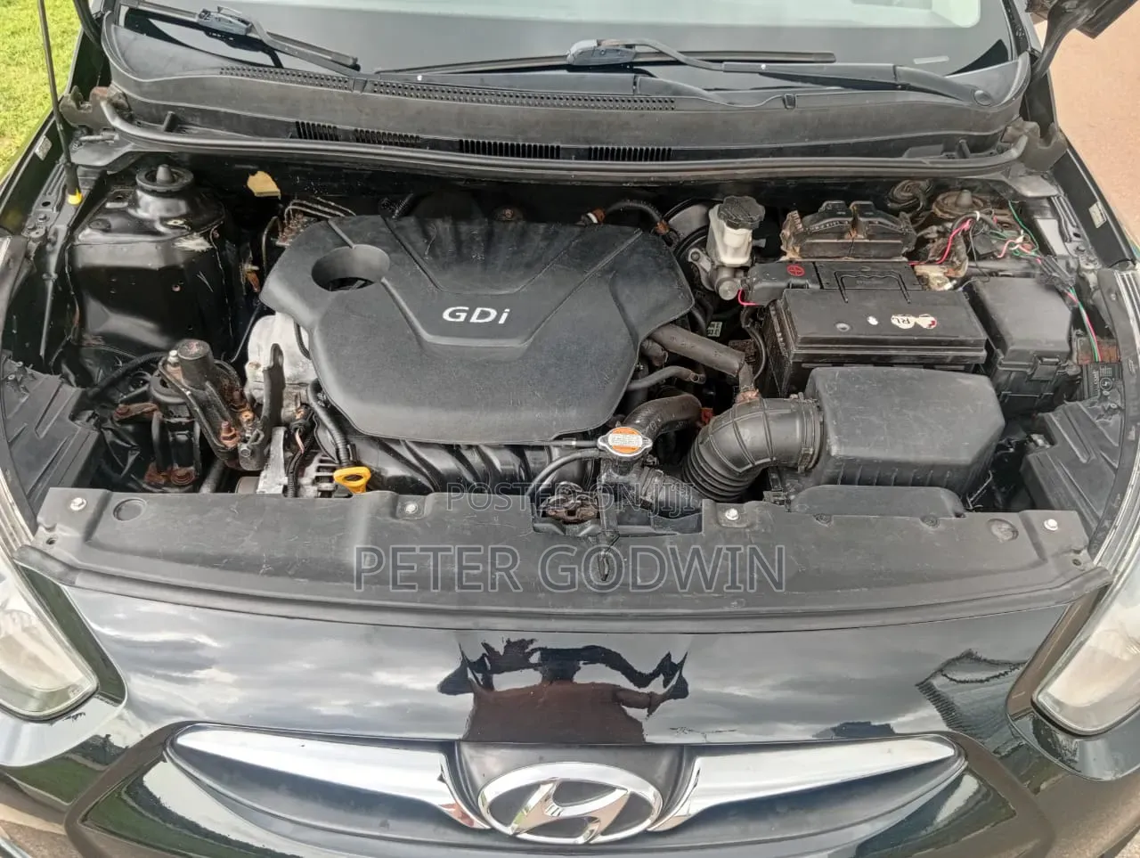Hyundai Accent 2013 Gray