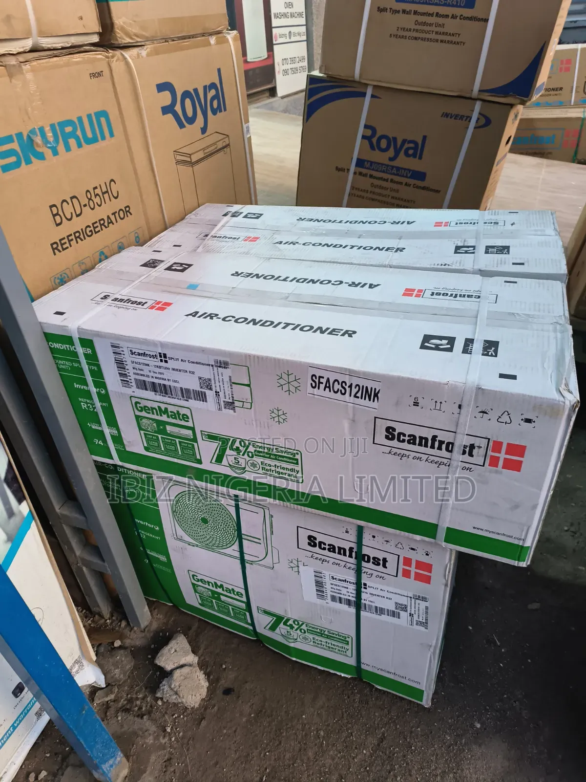 1.5hp Scanfrost Ac (Inverter)