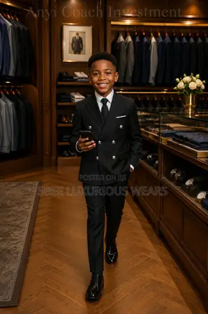Quality Double Breasted Children Suits