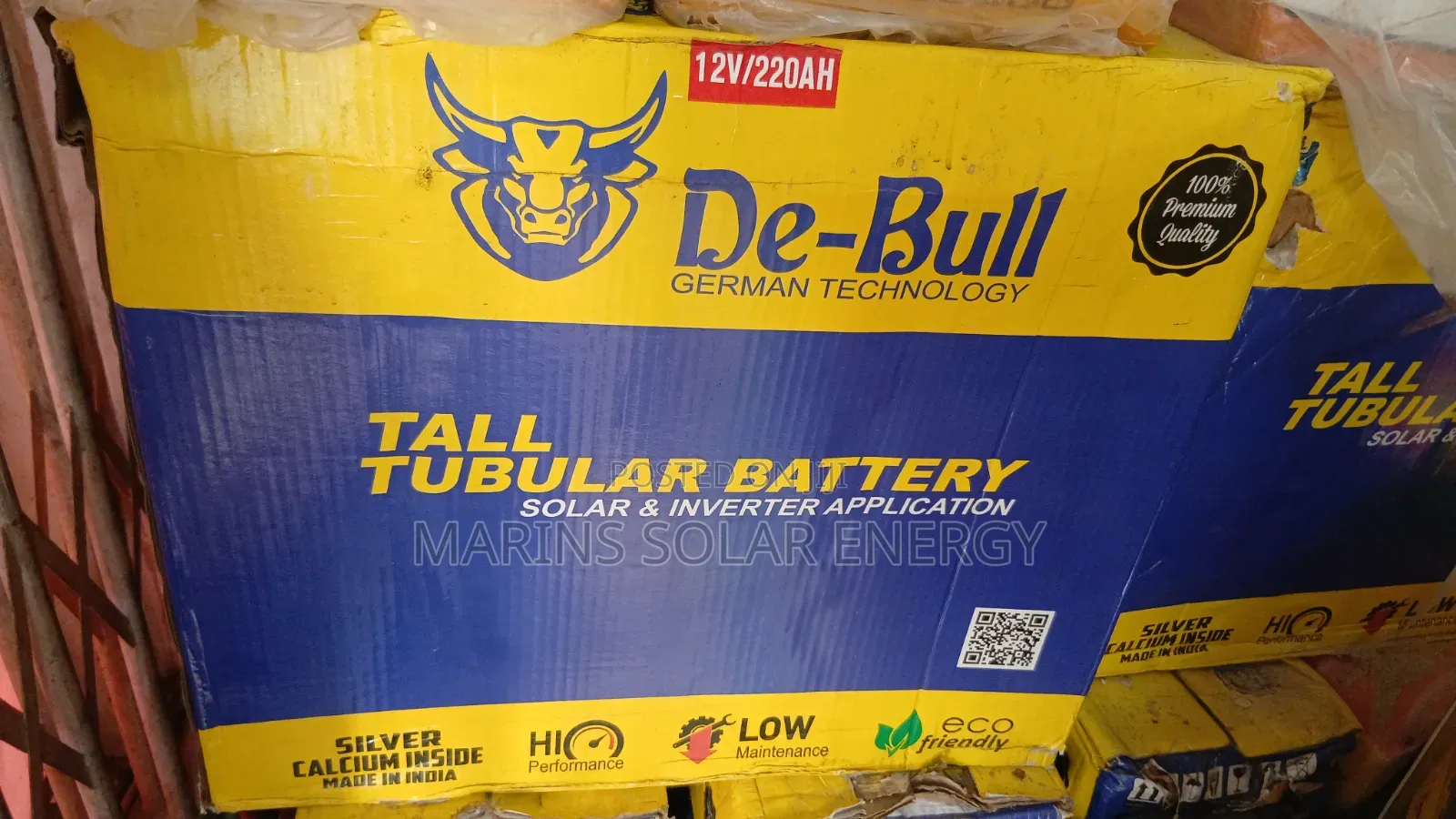 De Bull Tubular Battery