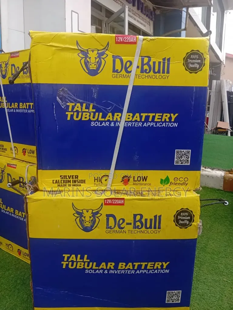 De Bull Tubular Battery