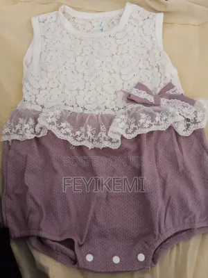 Elegant Baby Lace Romper Dress