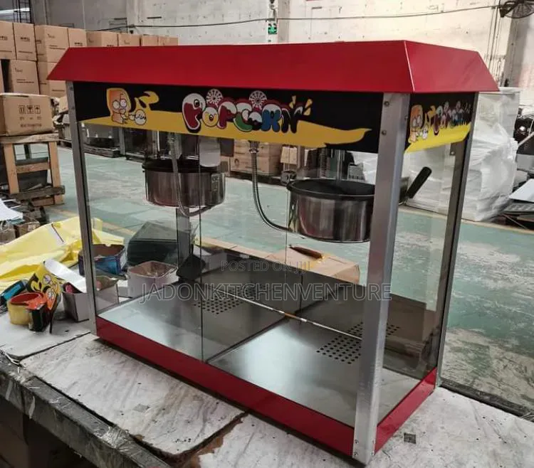 Electric Popcorn Machine 2 Pot