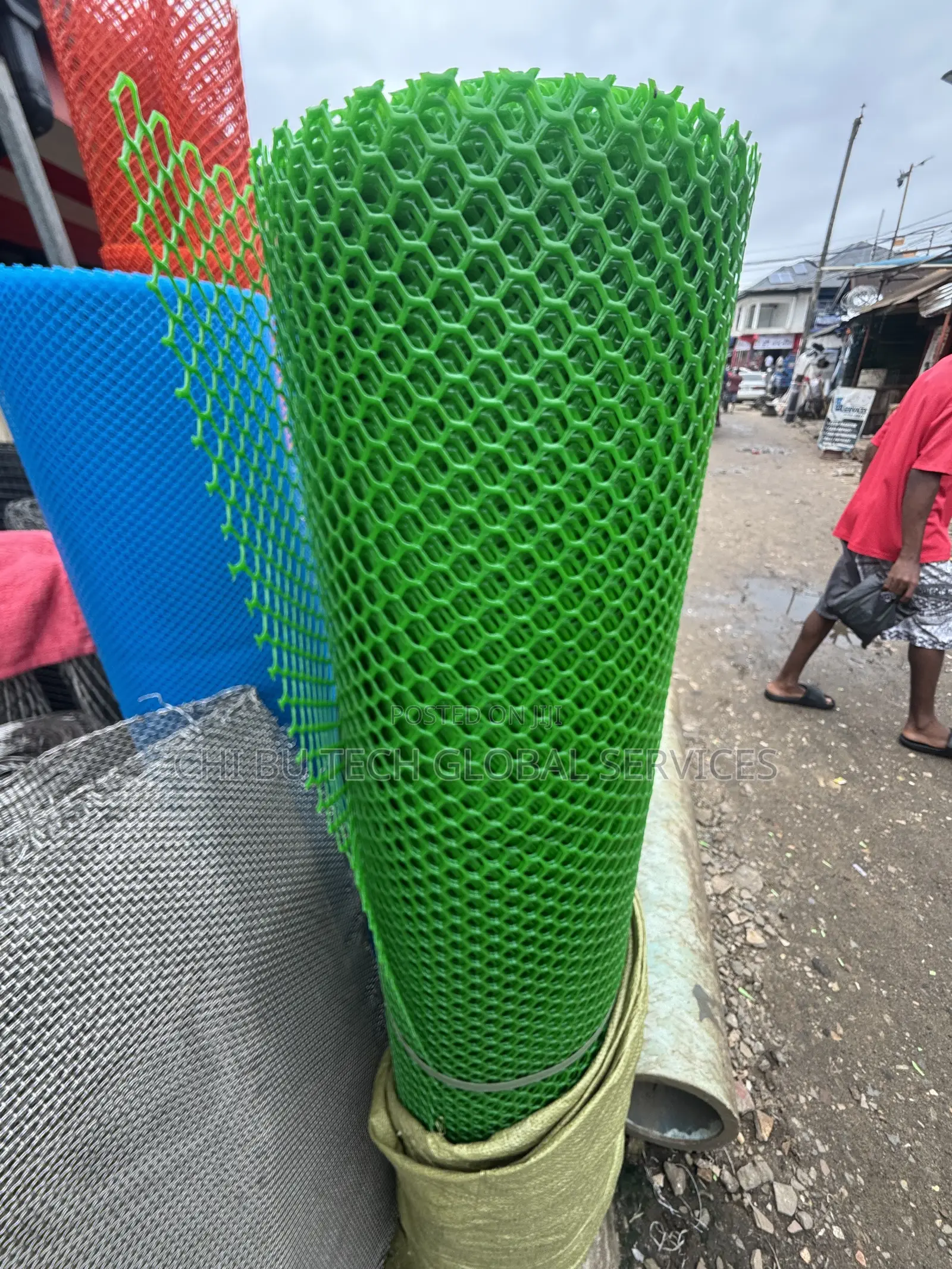 Green Plastic Wire Mesh