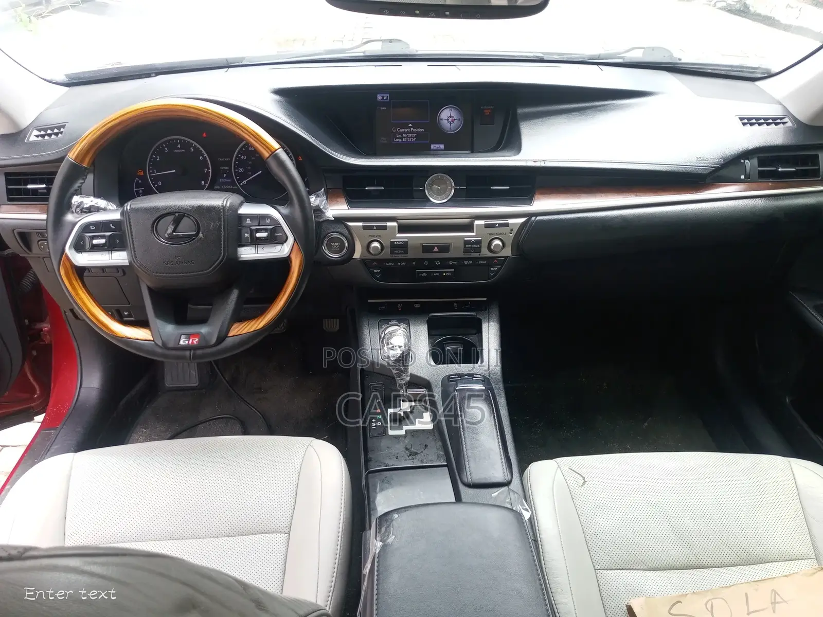 Lexus ES 2014 Red