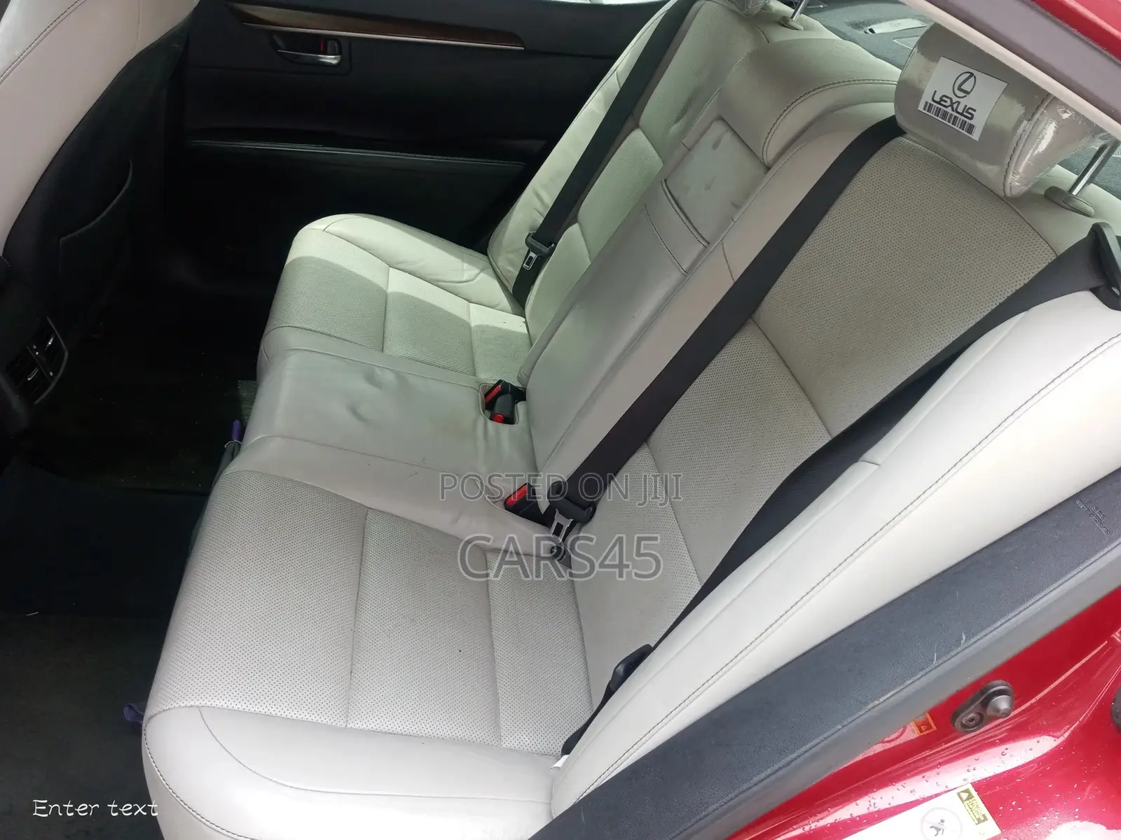 Lexus ES 2014 Red