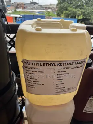 20-Liter Yellow Plastic Keg of Methyl Ethyl Ketone (Mek) Industrial