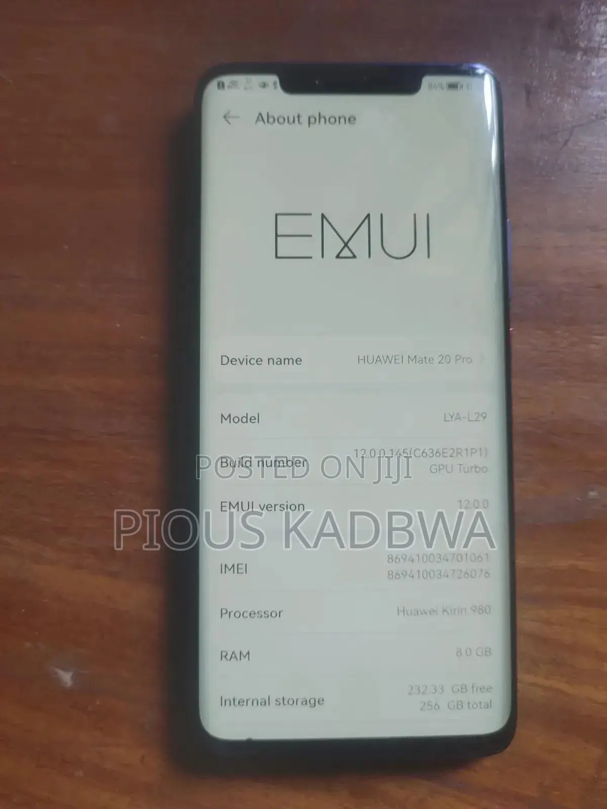 Huawei Mate 20 Pro 256 GB Black