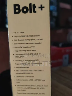Bolt+ DSD-7000 Wifi Built-In