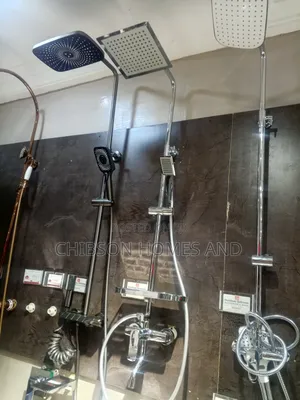 Luxury Square Rain Shower Set With Hand Shower