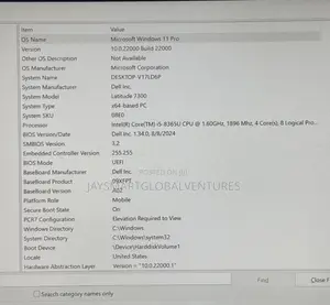 Laptop Dell Latitude 7300 8GB Intel Core i5 SSD 256GB