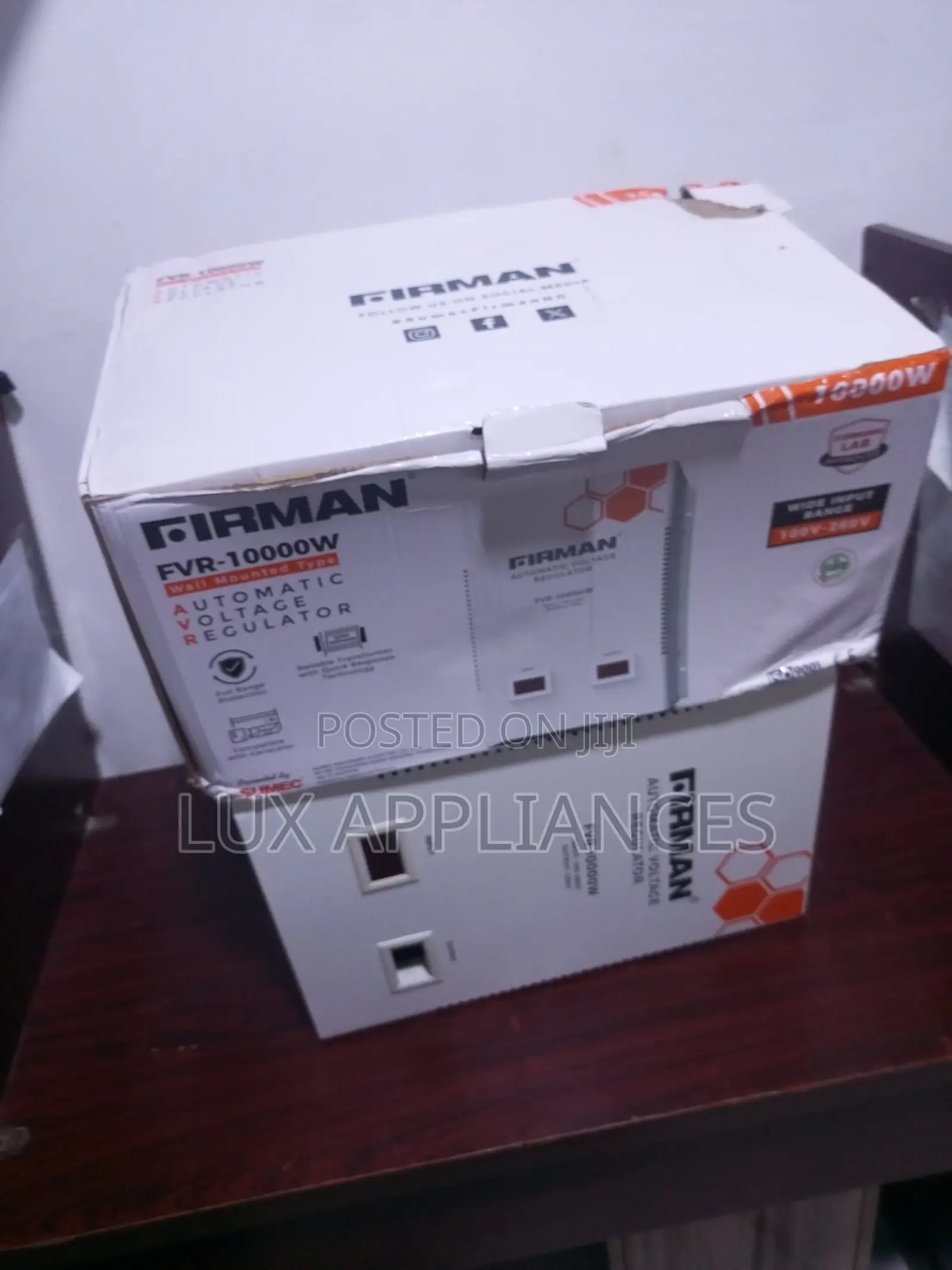 Firman 10000w Wall Mounted Electric Stabilizer