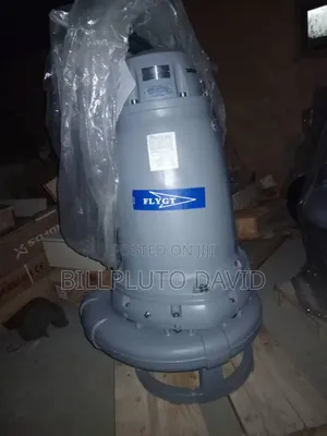Heavy-Duty Flygt Submersible Sewage Pump Designed for Industrial.