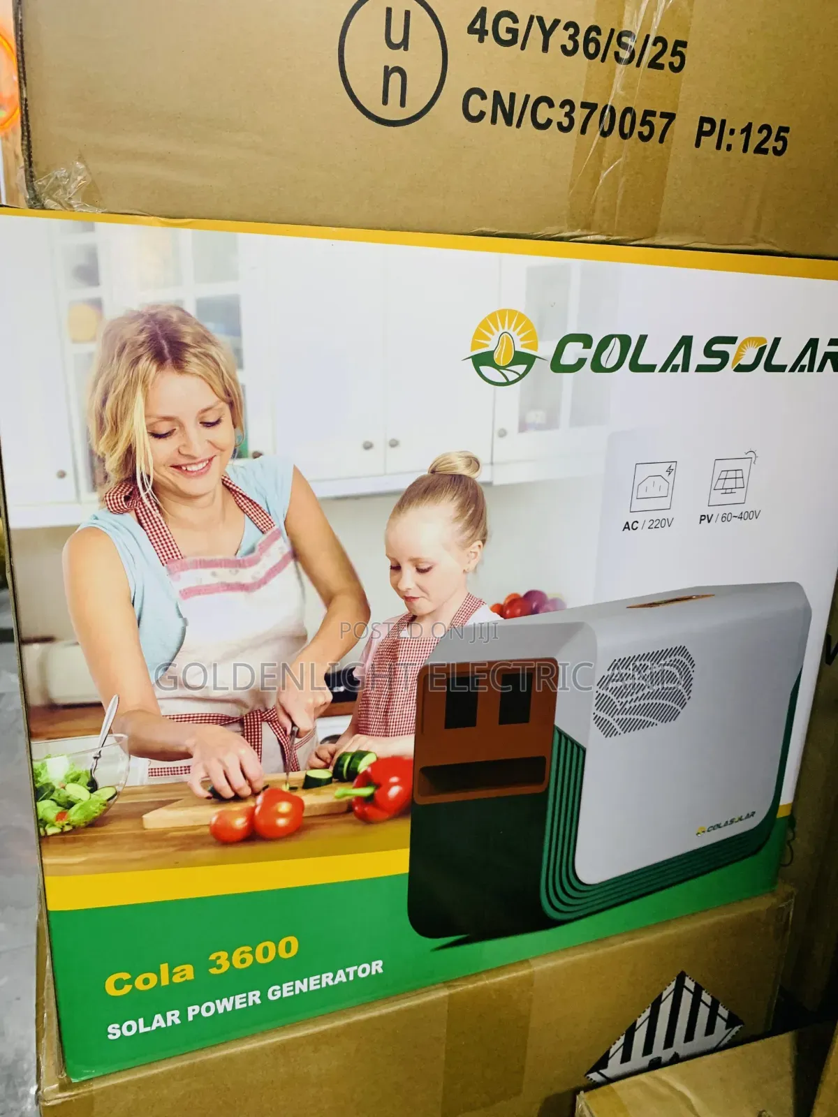 Colasolar Cola3600 Solar Generator.