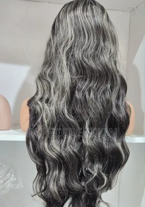 Body Wave Lace Gray Highlight
