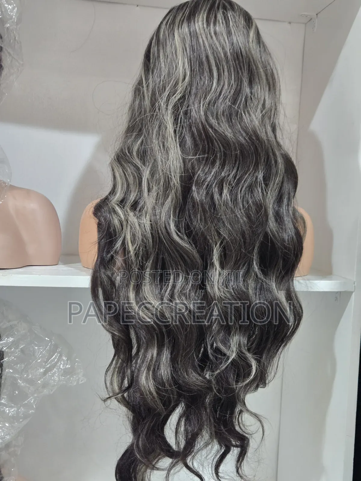 Body Wave Lace Gray Highlight