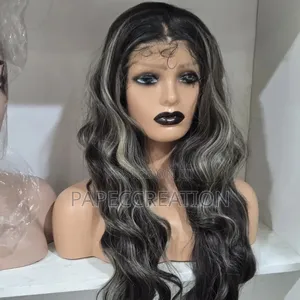 Body Wave Lace Gray Highlight