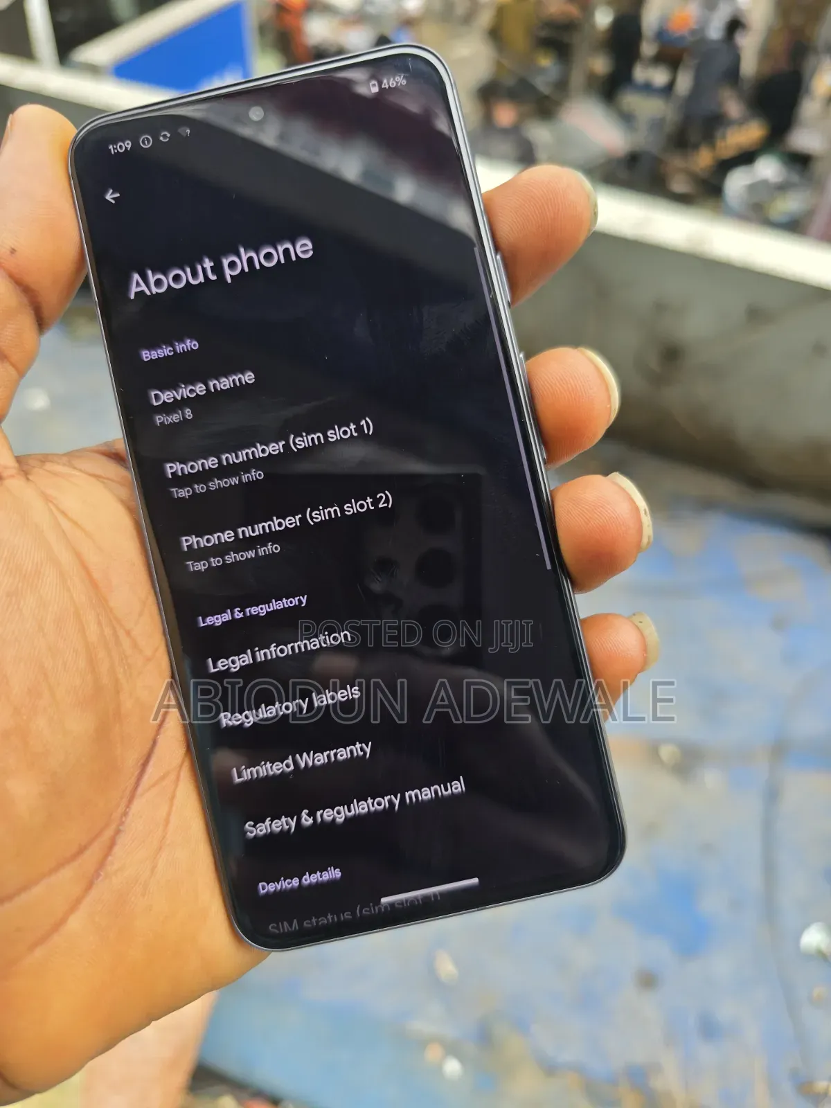 Google Pixel 8 128 GB Black