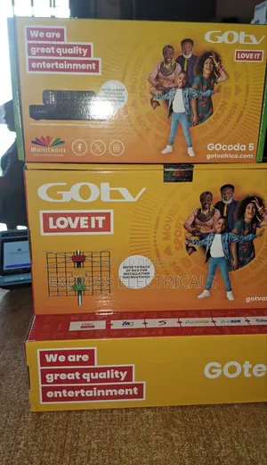 Brand New Gotv Gocoda 5 Decoder + Gotenna + 1 Month Subscription