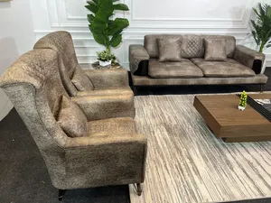 Bronze Chevron Sofa