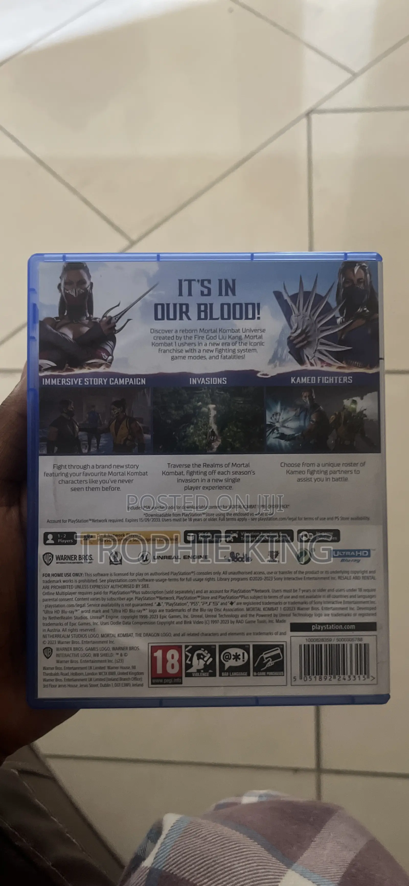 Mortal Kombat 1 (Ps5)